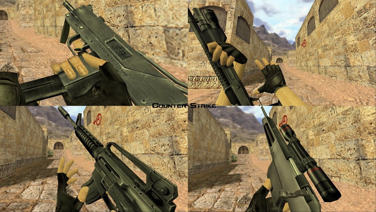 Оружие в КС 1.6